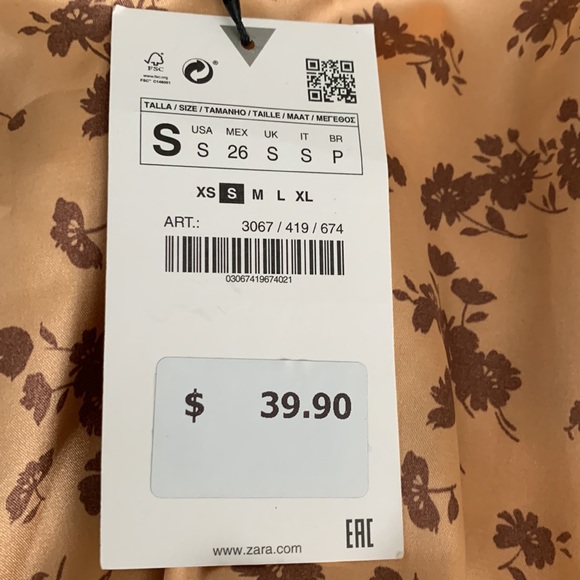 Brand new ZARA satin top - Picture 6 of 7